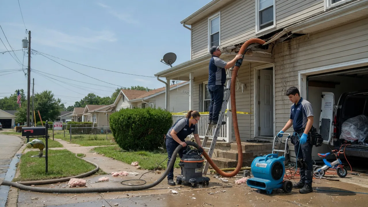 Water Damage Restoration in Cowden, IL near me